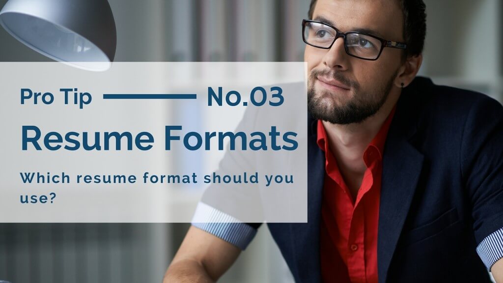 Which resume format should job seekers use