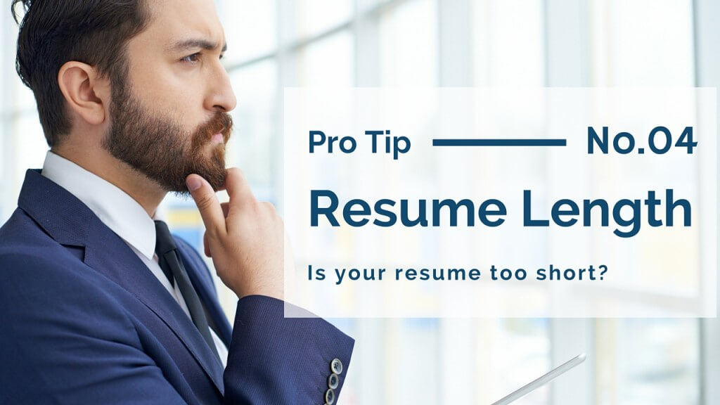 Is your resume too short