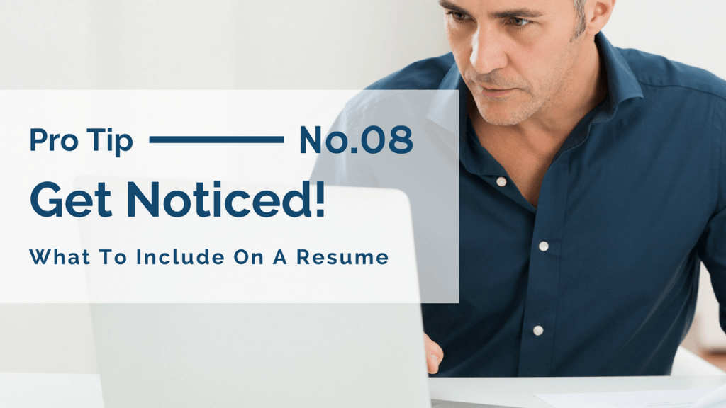 what to include on a resume