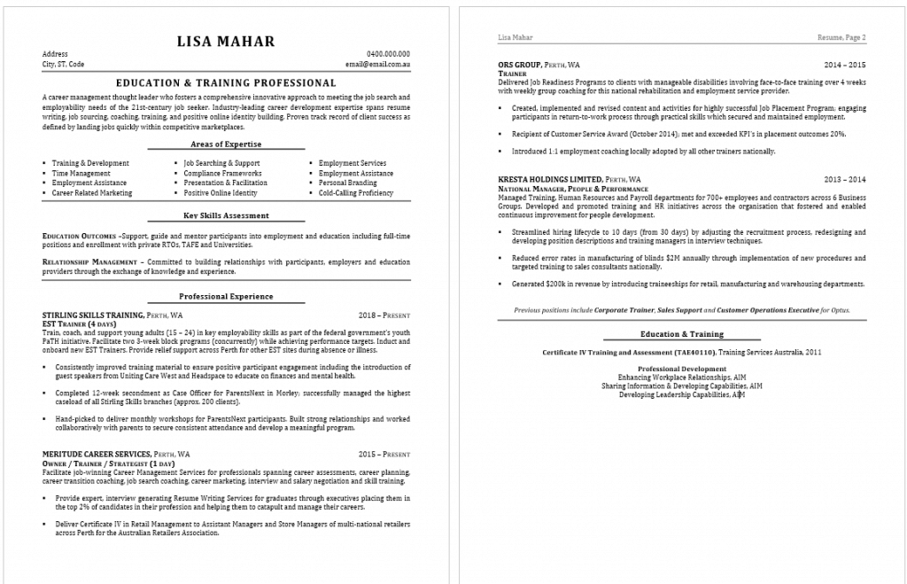 Lisa Resume March 2021